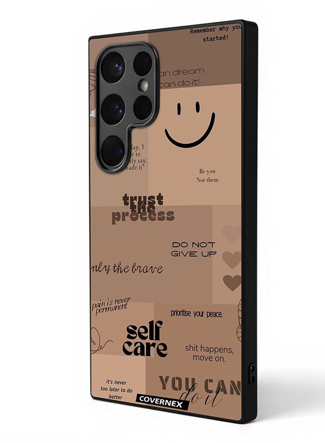Covernex Samsung Galaxy S23 Ultra Protective Case Cover Printed Featuring The Mindset Journal - Image 1